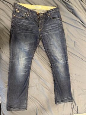 Scotch & Soda Ralston Men's Blue Slim Jeans Daniel Craig Girl with Dragon Tattoo